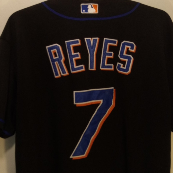 METS REYES # 7 BASEBALL JERSEY - Picture 4 of 11